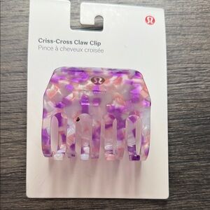 lululemon athletica Multicolor Criss-Cross Claw Clip